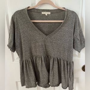 Truly Madly Deeply cropped peplum